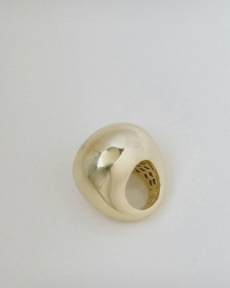 ZenFlow | Ring | Gold Color | Sustainable Brass