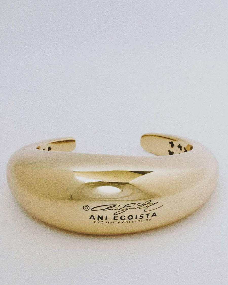 ZenFlow | Bracelet | Gold Color | Sustainable Brass