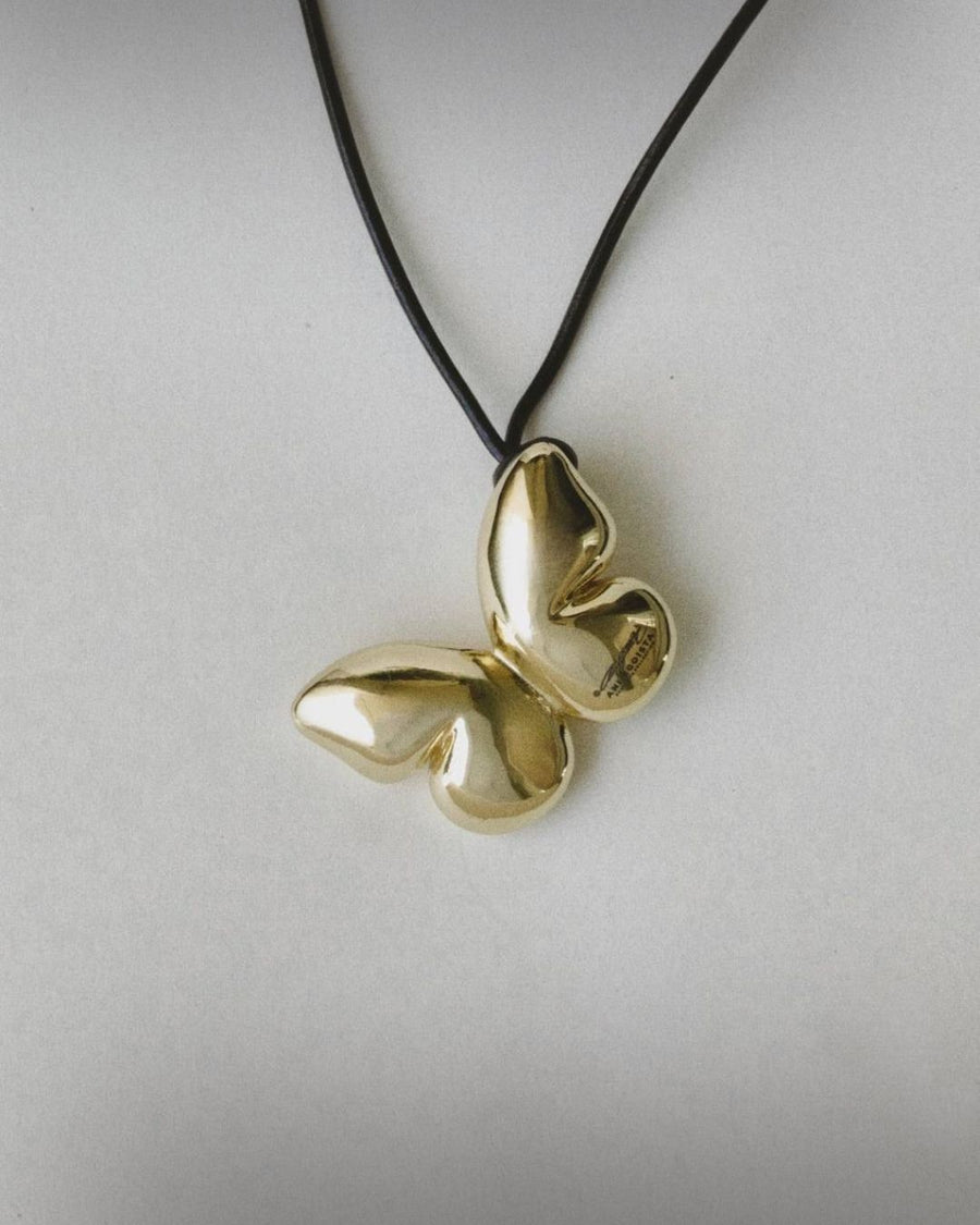 Metamorphosis | Necklace | Gold Color | Sustainable Brass