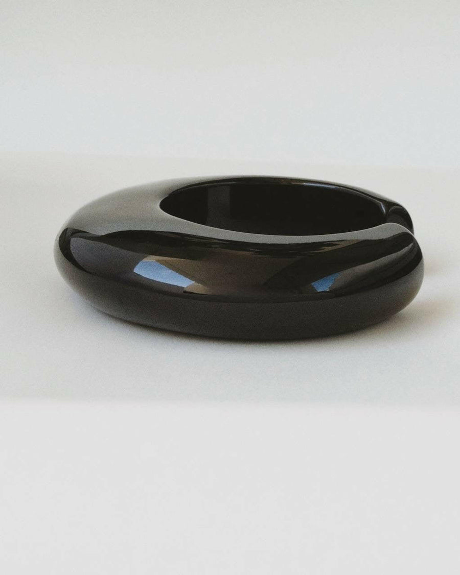 Sculptura Cuff | Bracelet | Black Color | Innovative Polymer