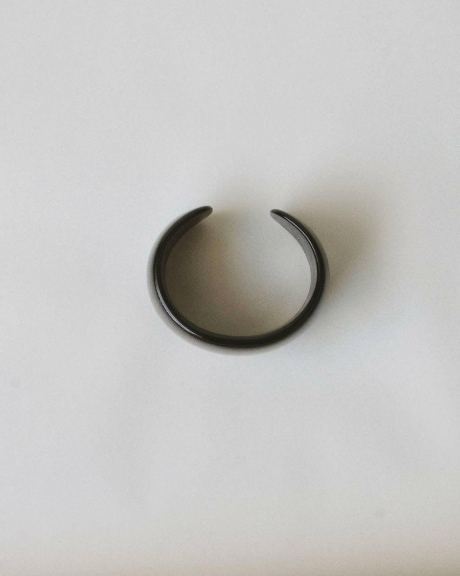 Contemporary Curve | Bracelet | Black Color | Innovative Polymer