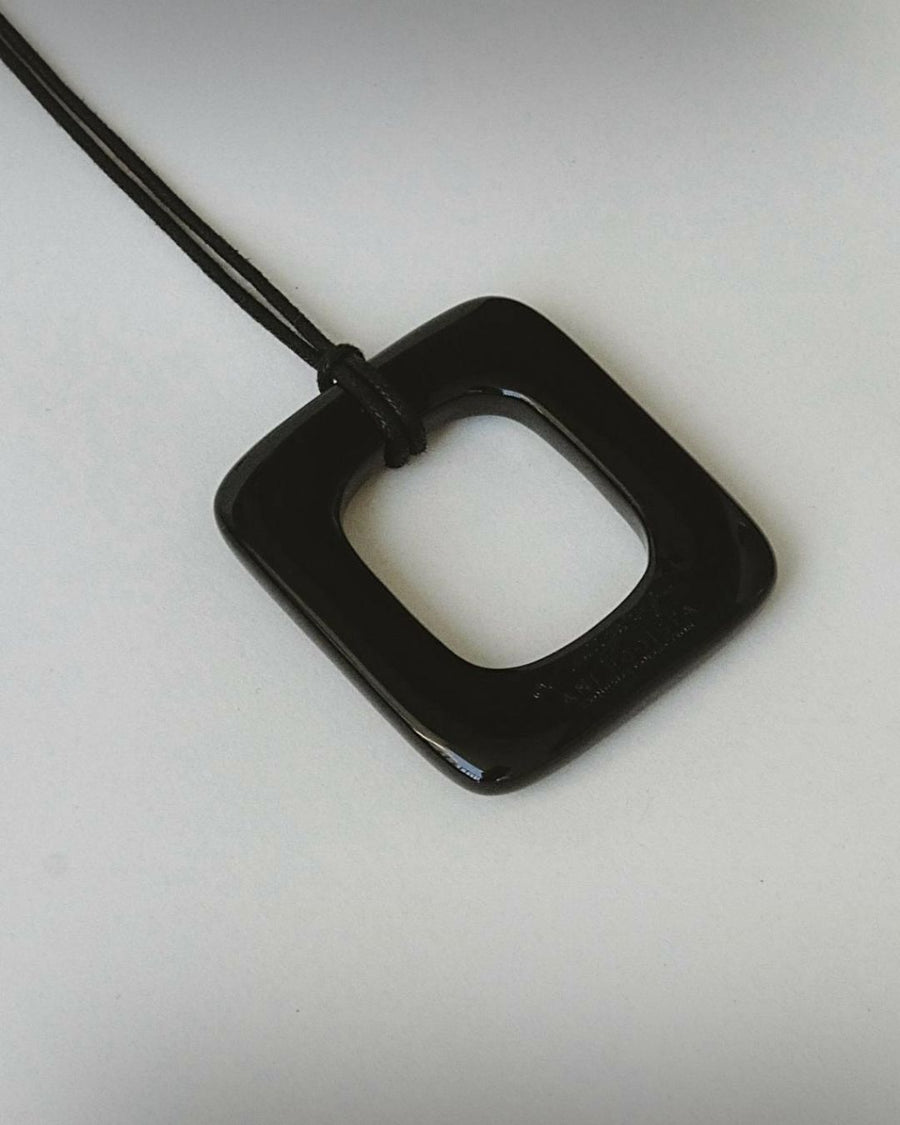 Ikigai | Necklace | Black Color | Innovative Polymer