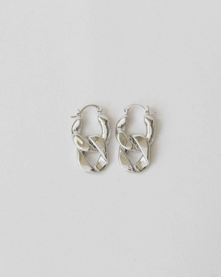 Evolution | Earrings | Silver Color | Sustainable Brass