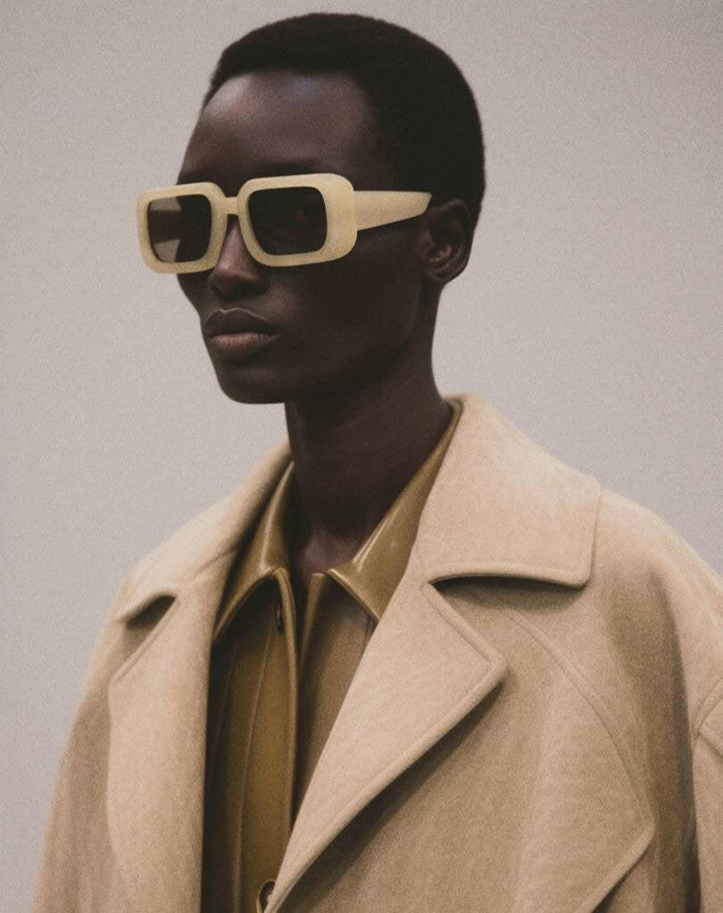 Ivory Softline | Sunglasses | Beige